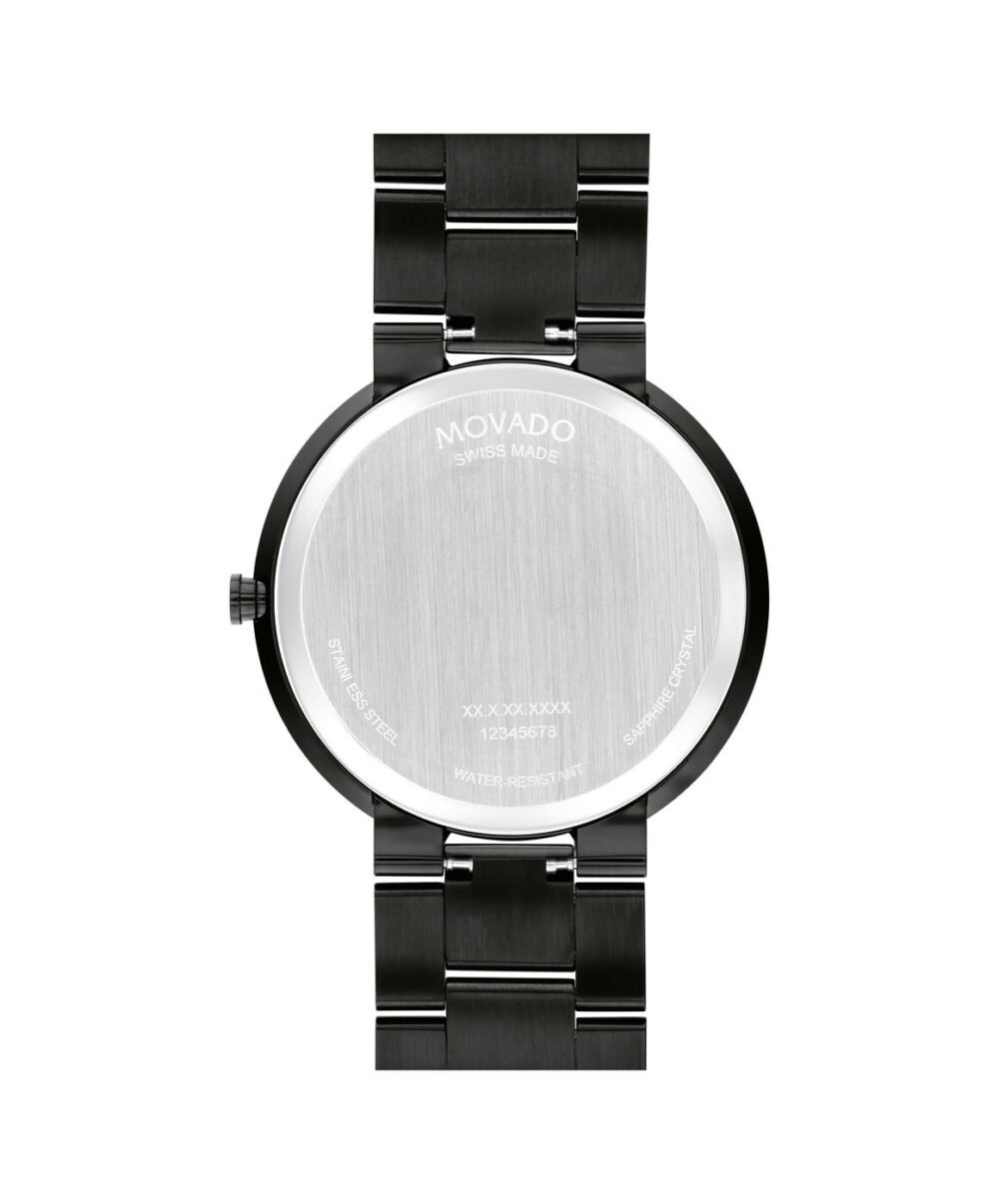 Movado Infinio 0607710 Black PVD Quartz Swiss Mens – photo 3