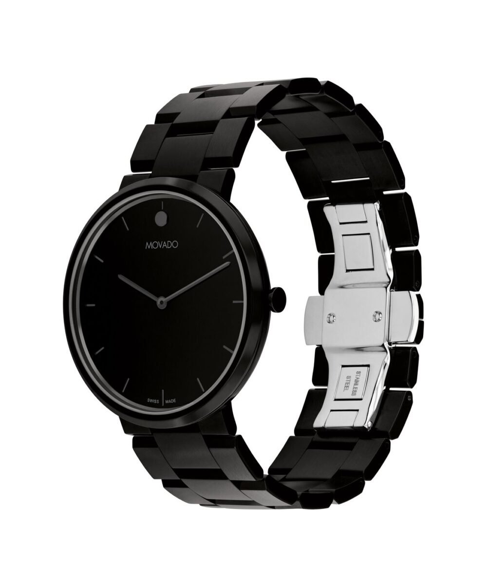 Movado Infinio 0607710 Black PVD Quartz Swiss Mens – photo 2