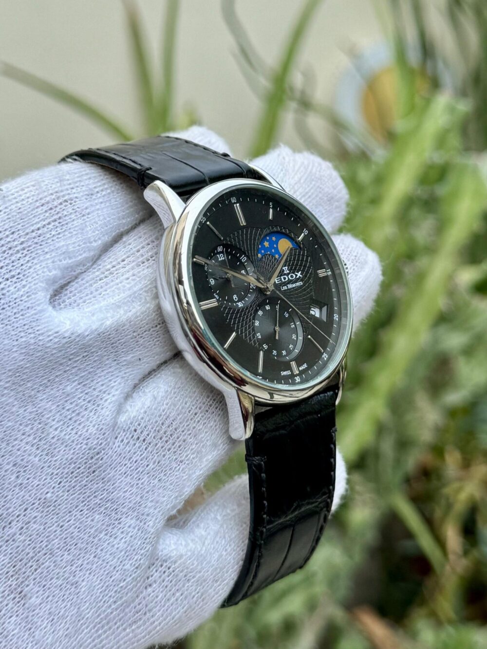 EDOX Les Bemots 01651-3-NIN Swiss Mens – photo 3