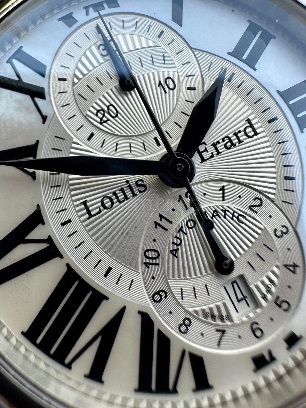 Louis Erard L'asymetrique 73320AA01 Swiss Mens Automatic – photo 3
