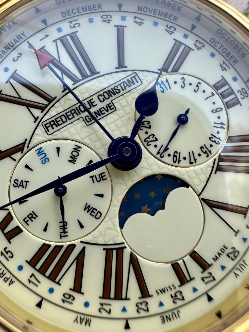 Frederique Constant Moon Phase FC 270X4P4 Swiss Mens – photo 2