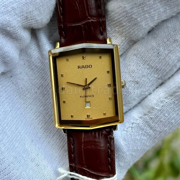 RADO Florence Swiss Mens Tank Shape Quartz