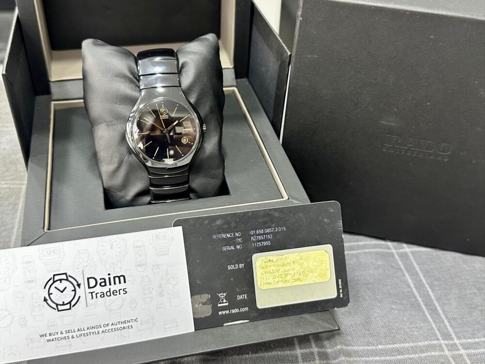 RADO True R27857152 Black Dial Black Ceramic 40mm Automatic Swiss Mens – photo 4