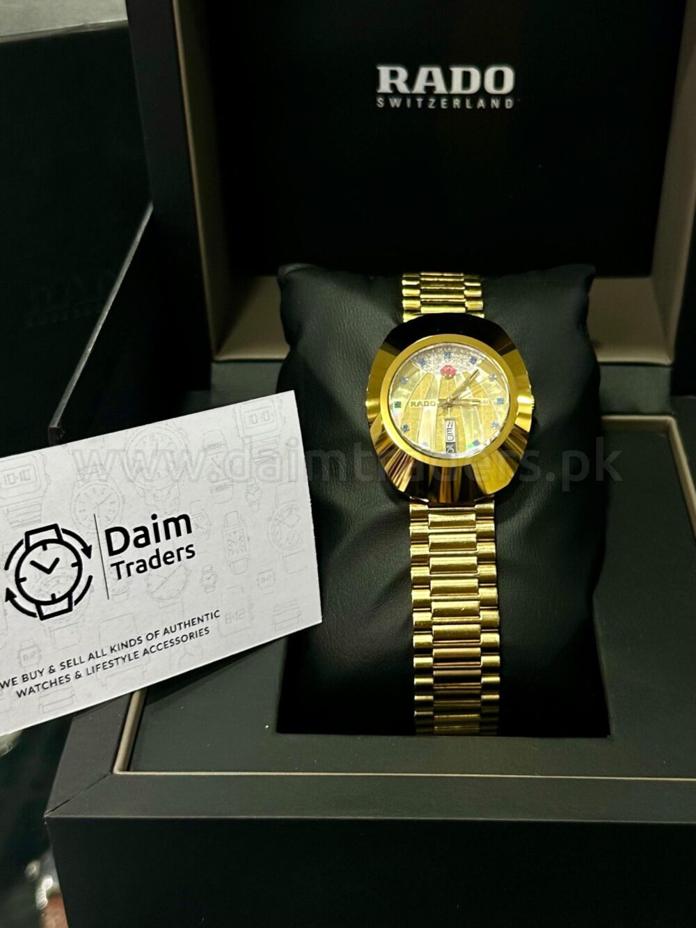RADO DiaStar 010 Swiss Men's Neelam Stone – photo 4