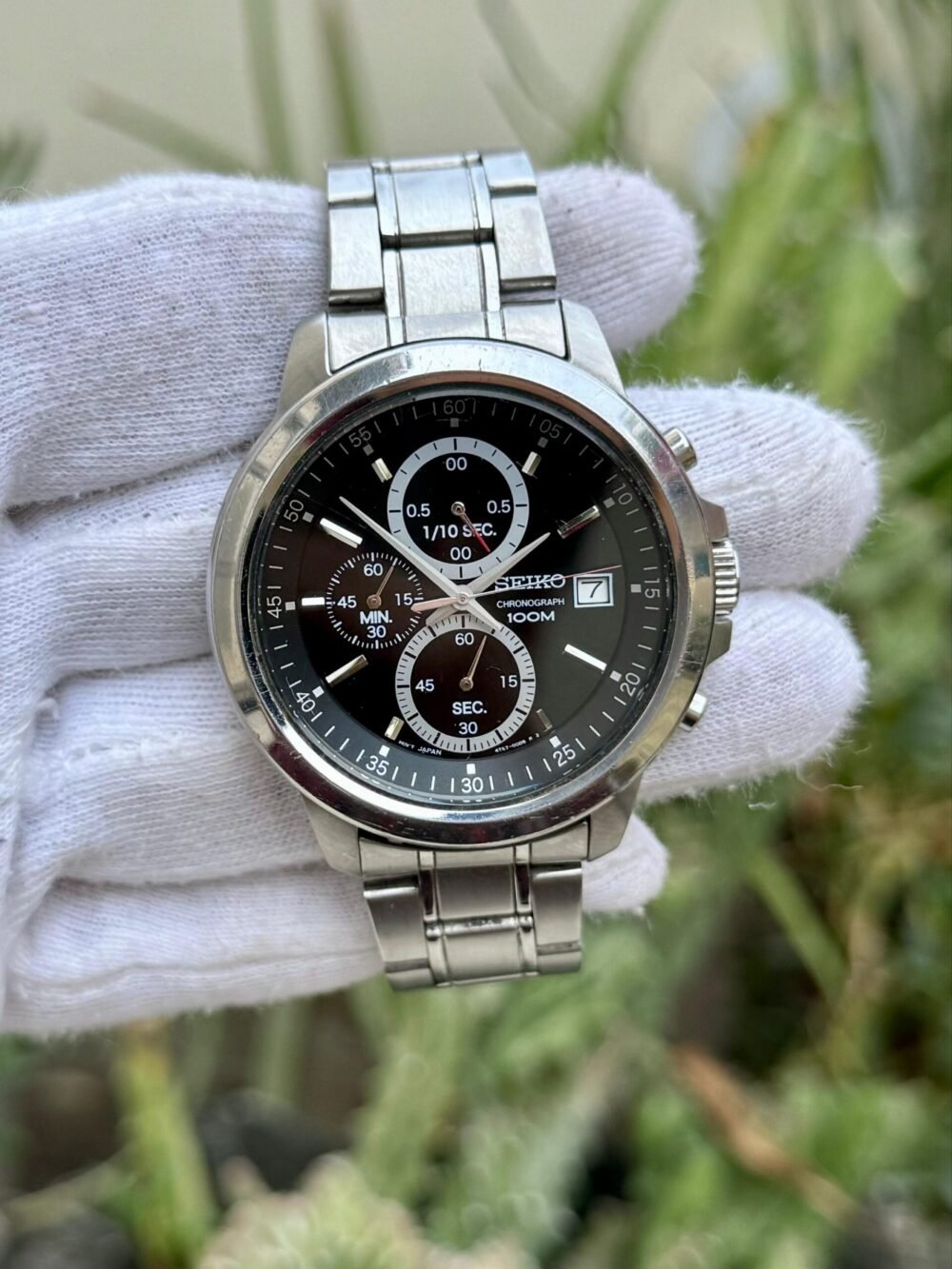SEIKO Chronograph Quartz SKS445 Japan Mens