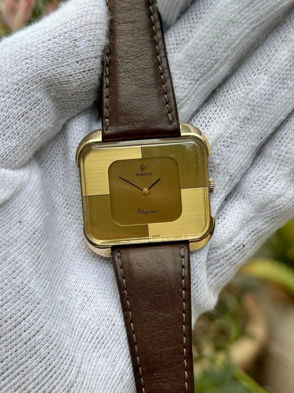 RADO Elegant Handwind 396.5020.2 Swiss Men's Goldplated