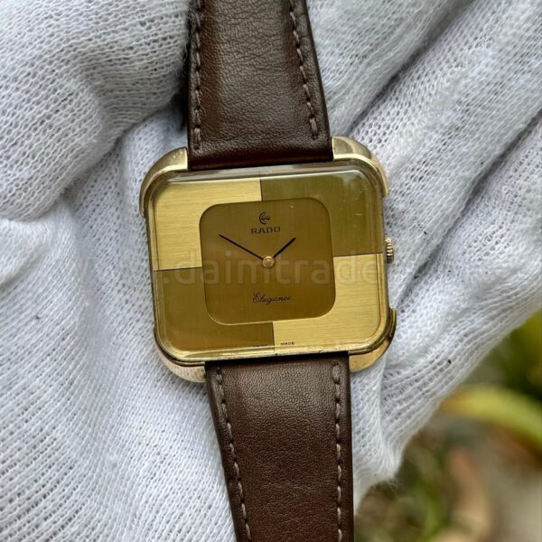 RADO Elegant Handwind 396.5020.2 Swiss Men's Goldplated