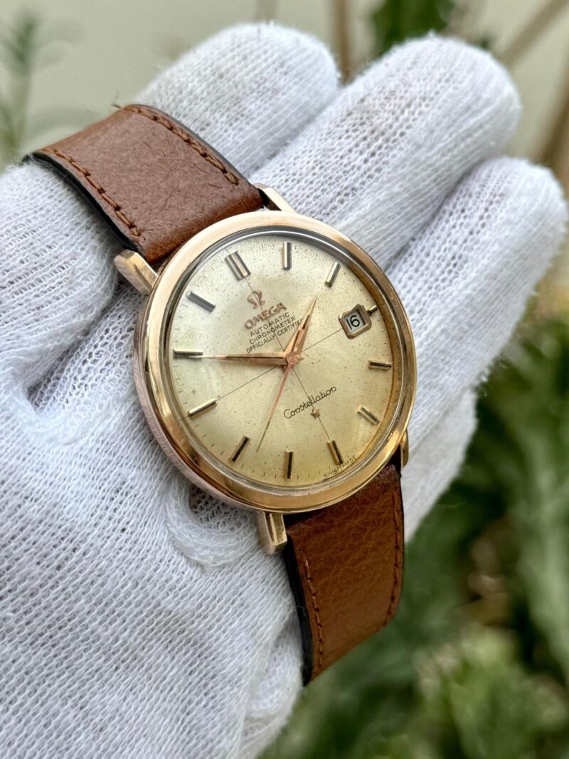 OMEGA Constellation 168.010 Swiss Mens Patina Dial - Image 3
