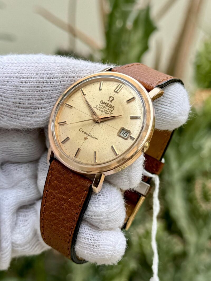 OMEGA Constellation 168.010 Swiss Mens Patina Dial - Image 2