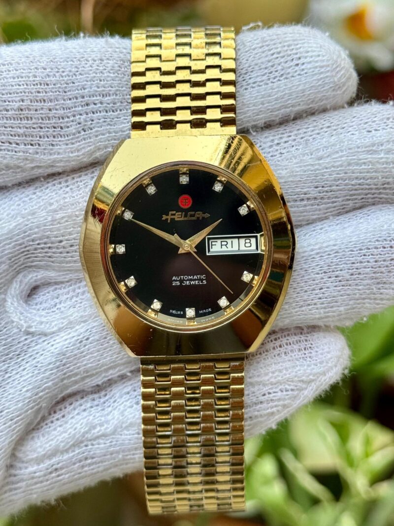 FELCA DiaStar 8574 Vintage Swiss Mens