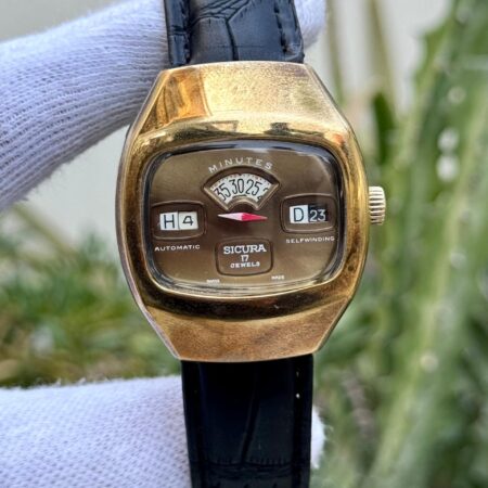 SICURA Jump Hour Swiss Mens Vintage