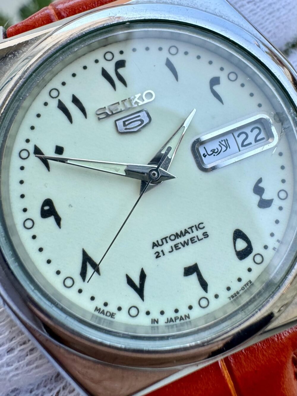 SEIKO 5 Japan Arabic Mens – photo 2