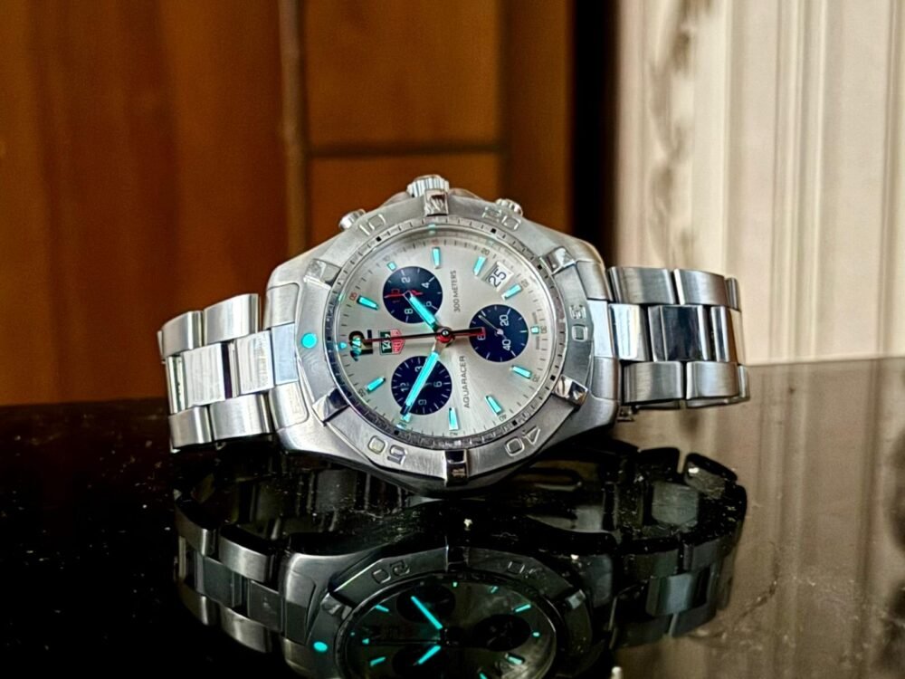 TAG Heuer AquaRacer CAF1111 Swiss Mens Quartz – photo 4