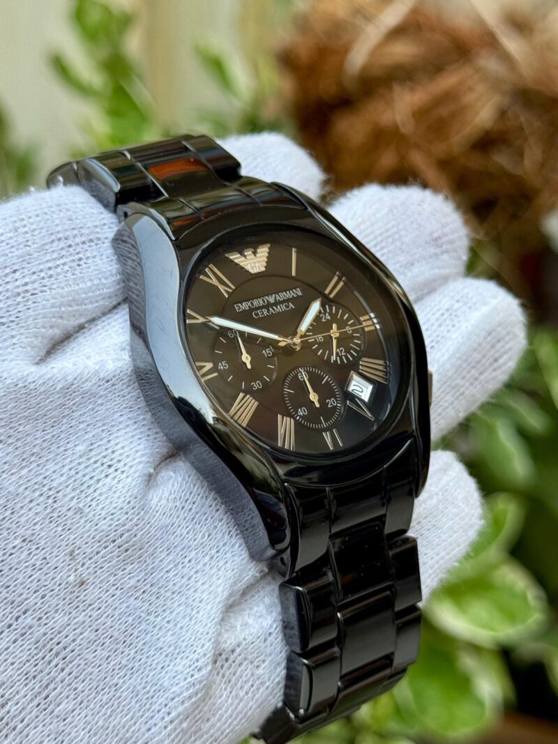 Emporio Armani AR-1400 Ceremic Mens Quartz - Image 2