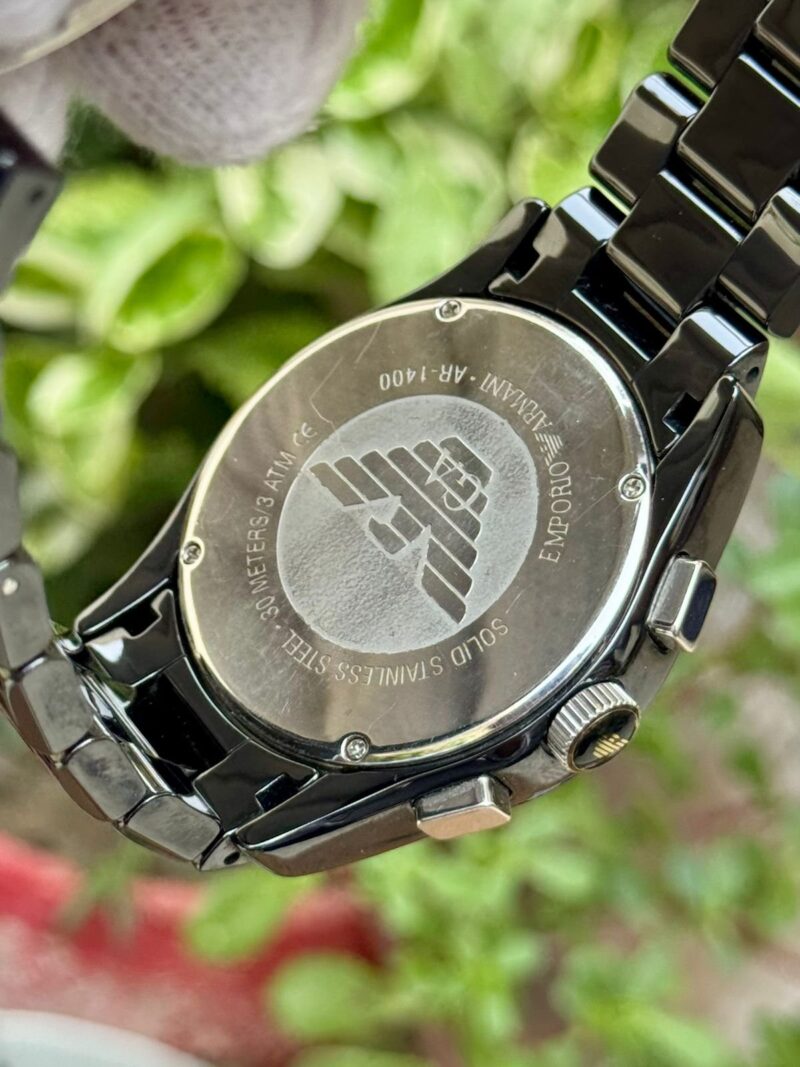 Emporio Armani AR-1400 Ceremic Mens Quartz - Image 3