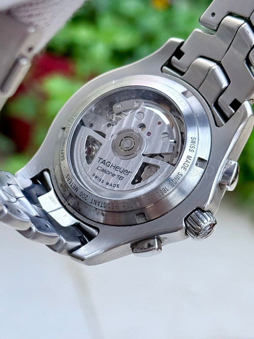 TAG Heuer Link Calibre 16 Chronograph CJF2110 Black Dial 42mm Automatic Swiss Mens – photo 3