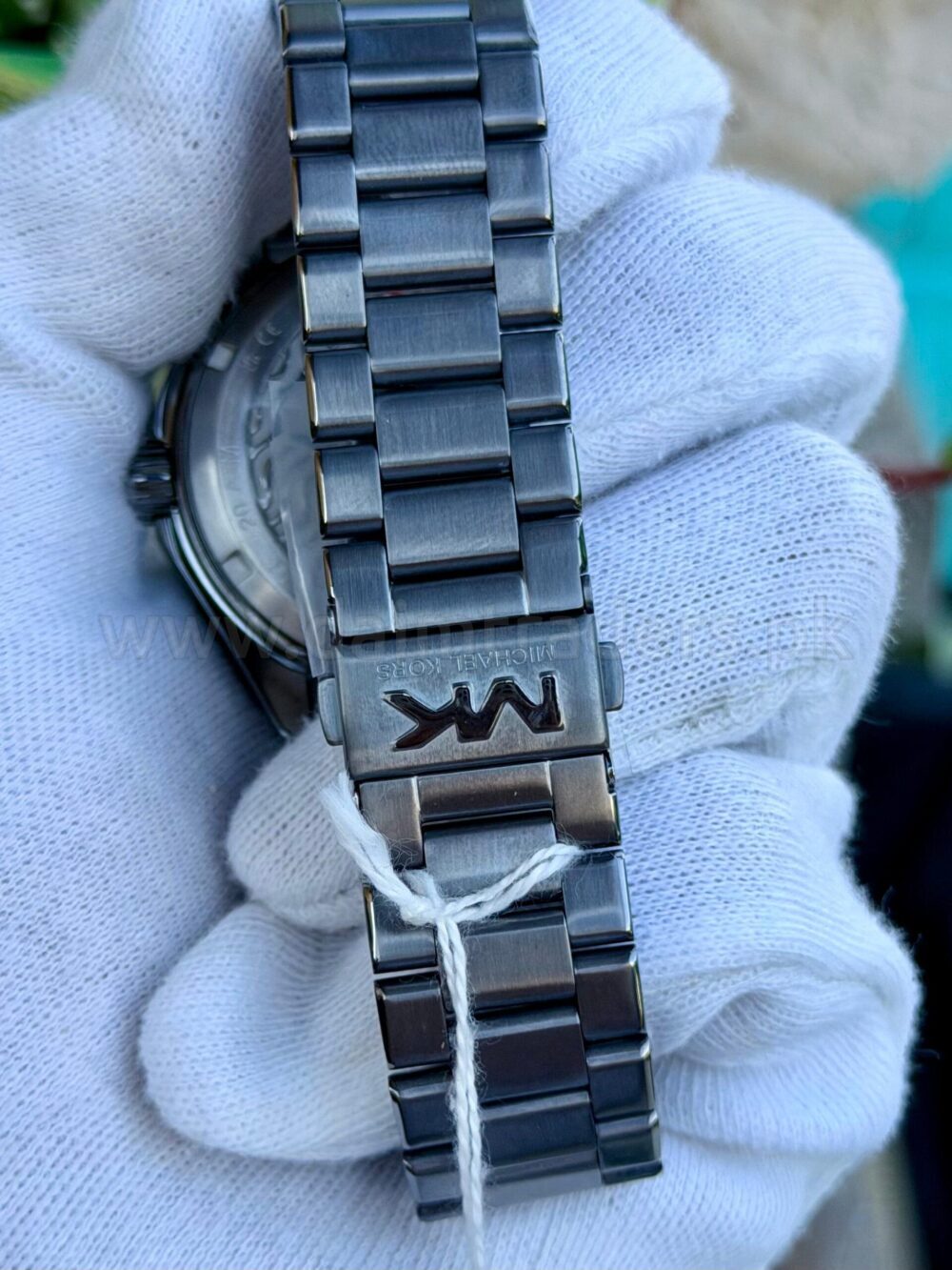 Michael Kors Maritime MK9163 White Dial Gunmetal 200m 42mm Quartz Mens – photo 3