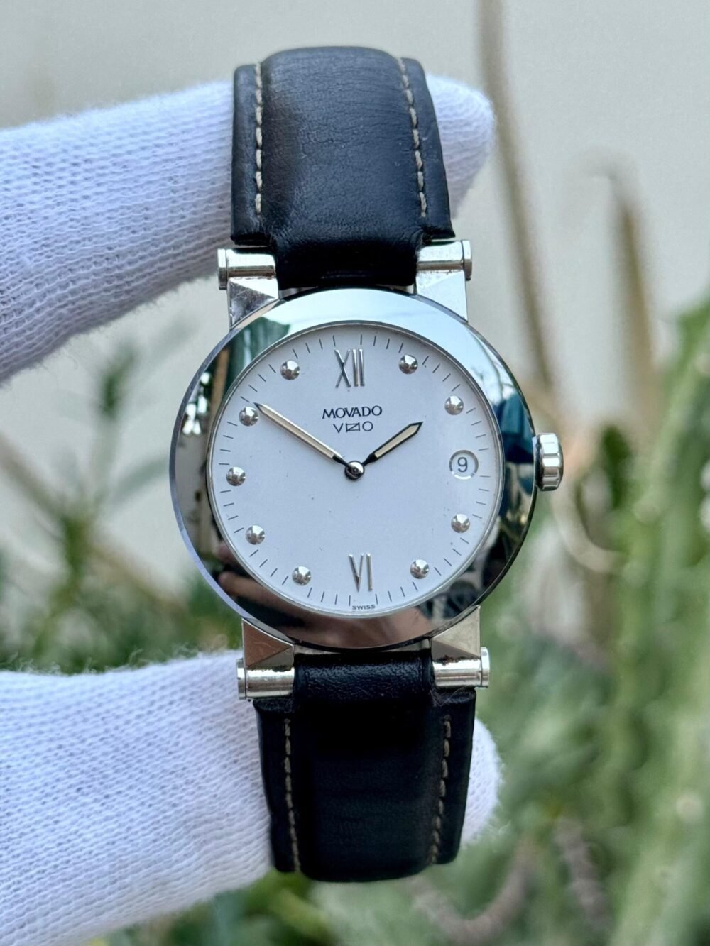 MOVADO Vizio Swiss MensCeramic Case
