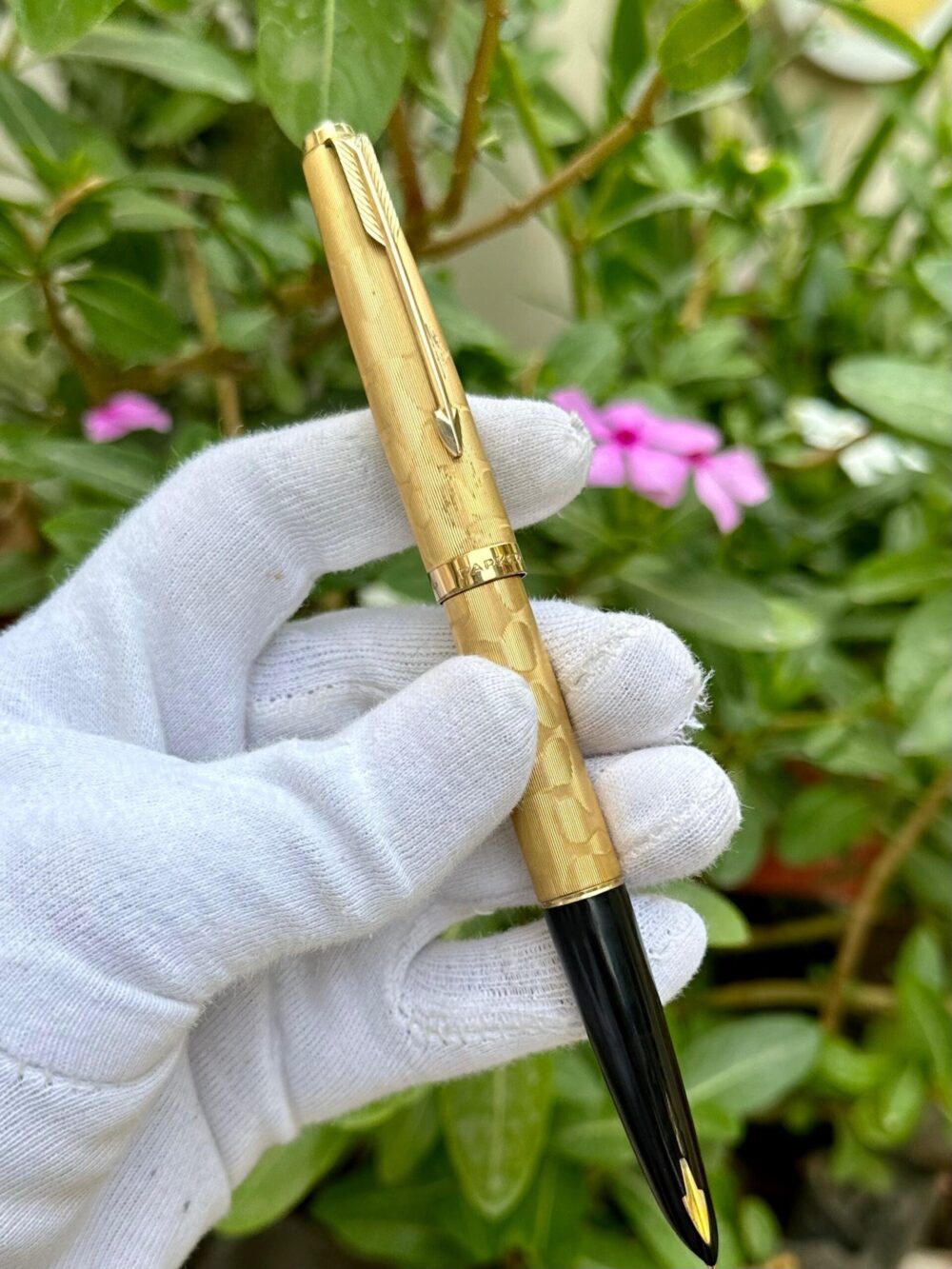 Parker 61 Stratus Vintage Rare Gold Plated – photo 3