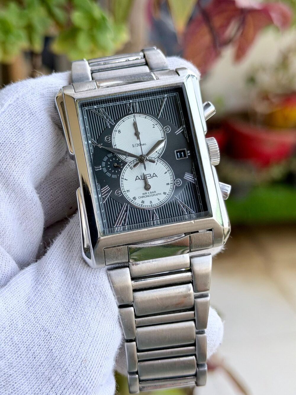 ALBA Tank AF8L39 Quartz Mens Japan