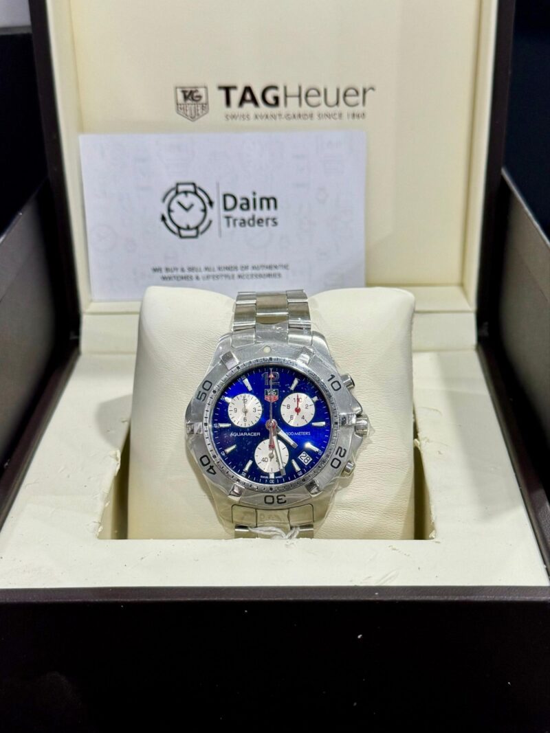 TAG Heuer AquaRacer CAF1112 Swiss Mens - Image 4