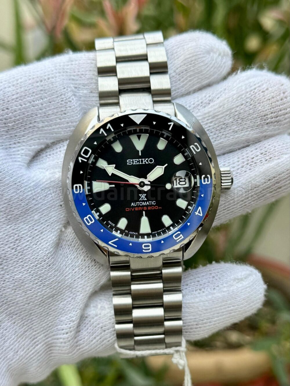 SEIKO MOD Japan Mens Ceramic Bezel