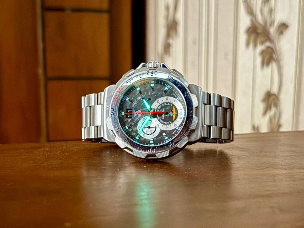 TAG Heuer Formula 1 Indy 500 Chronograph Grande Date CAH101A 44mm Quartz Swiss Mens – photo 3