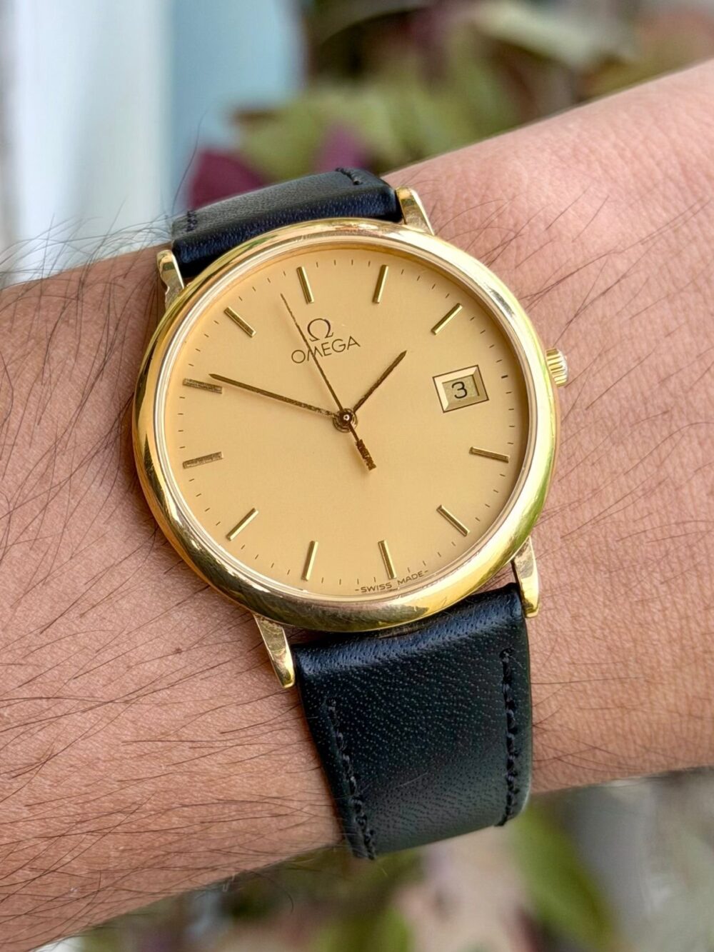 OMEGA DeVille 196.0312 Quartz Mens Swiss – photo 2