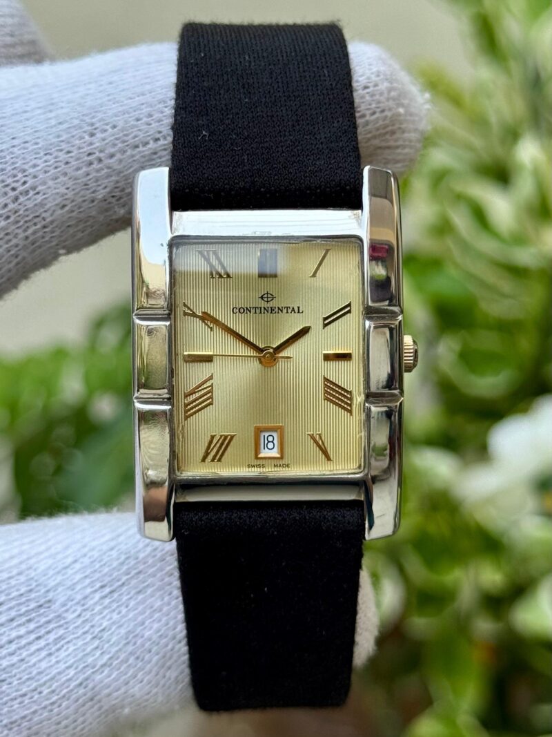 Contential Tank Quartz Swiss Men