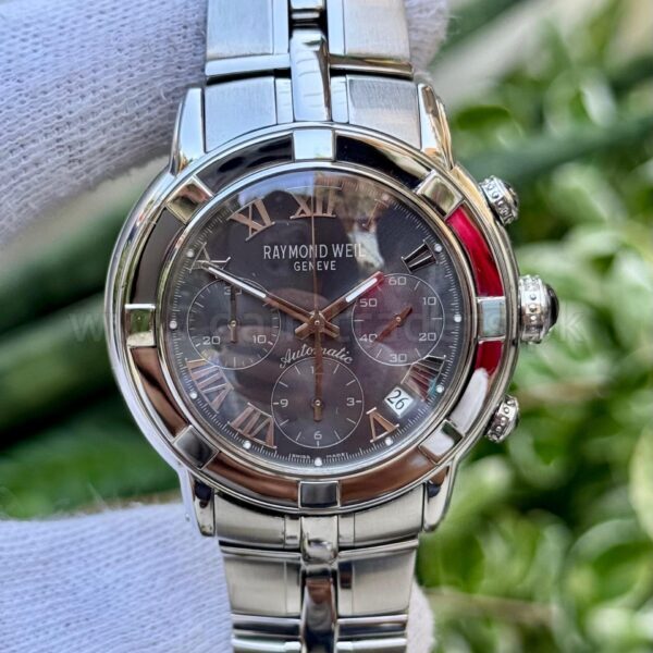RAYMOND WEIL Parsifal Chronograph 7241 Grey Dial 40mm Automatic Swiss Mens