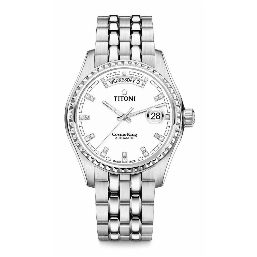 TITONI Cosmo King 797 S-307 Swiss Mens Auto