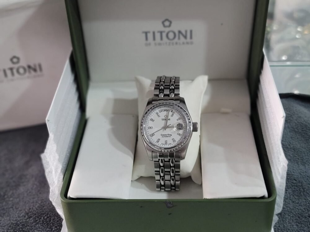 TITONI Cosmo King 797 S-307 Swiss Mens Auto – photo 4