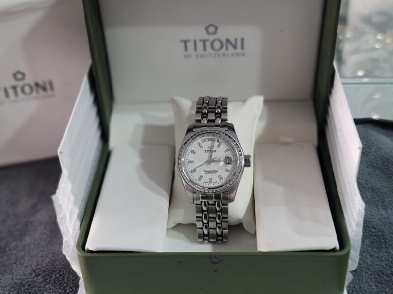 TITONI Cosmo King 797 S-307 Swiss Mens Auto - Image 4