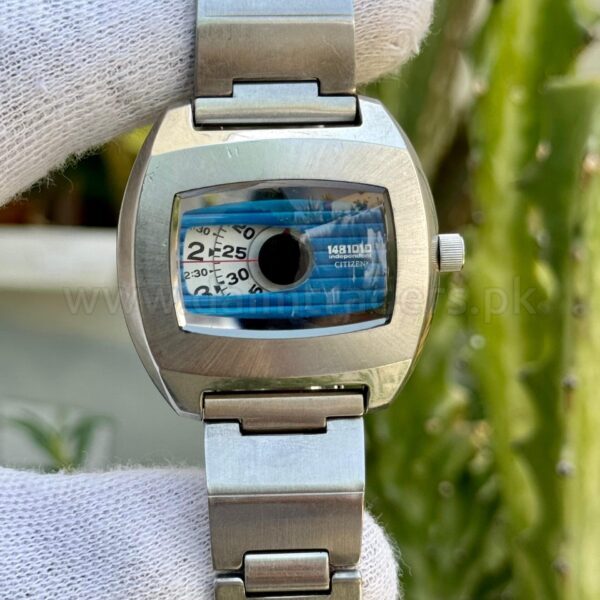 Citizen Independent 1481010 Jump Hour Digital Display 28x41mm Quartz Japan Mens