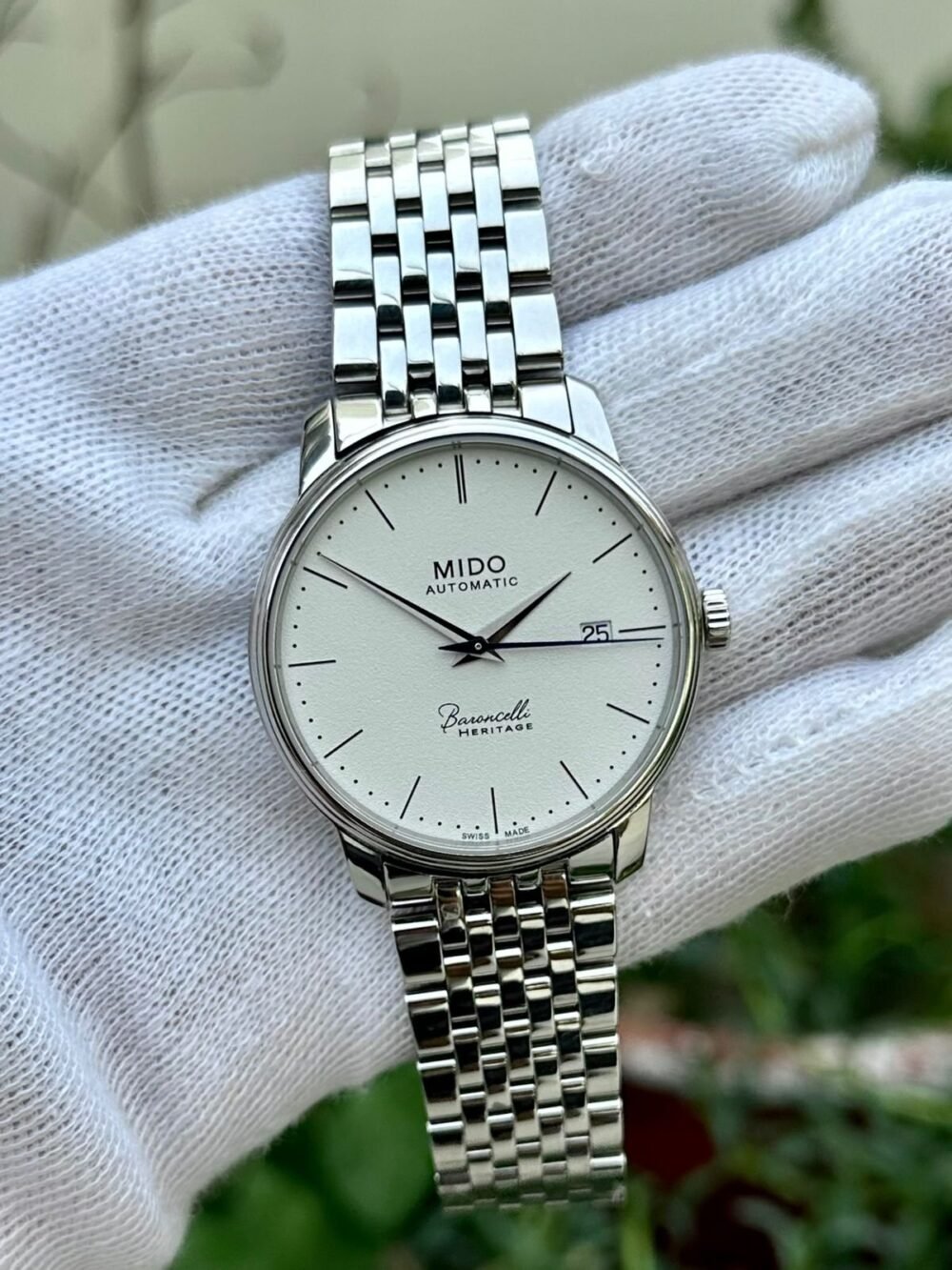 MIDO Baroncelli Heritage M027.407.11.010 Swiss Mens – photo 2