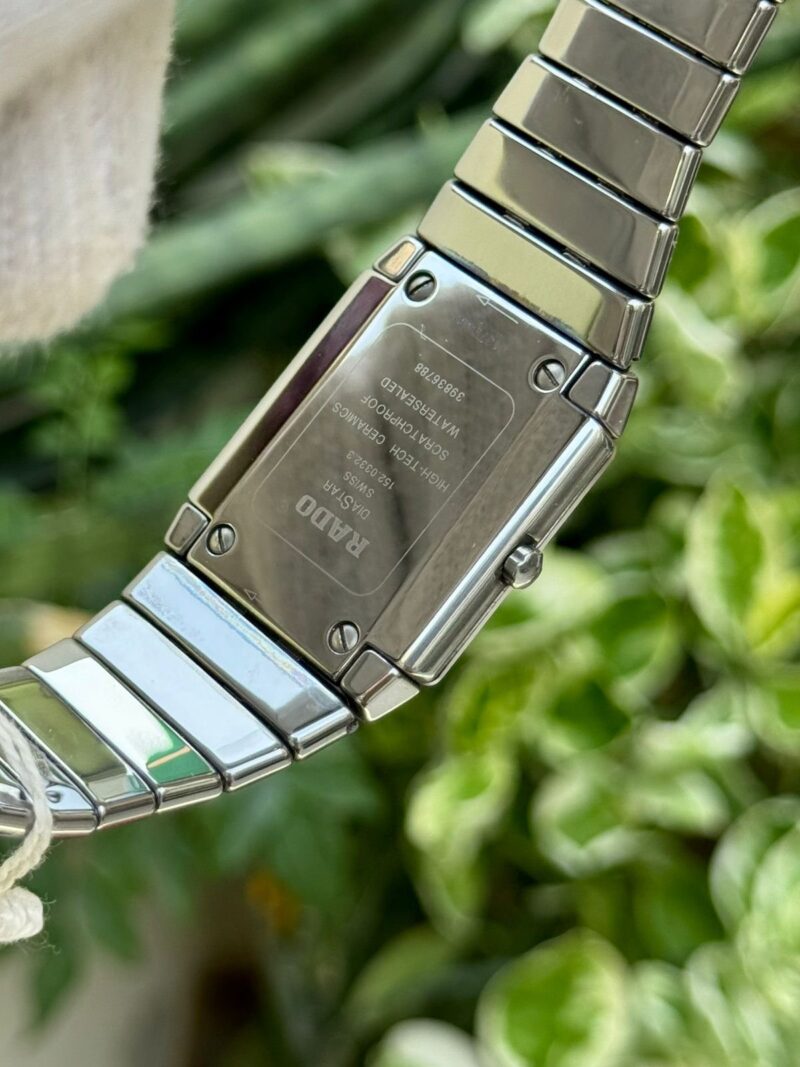 RADO DiaStar Ceramic 152.0332.3 Quartz Swiss Mens - Image 3