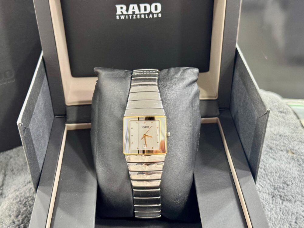 RADO DiaStar Ceramic 152.0332.3 Quartz Swiss Mens – photo 4