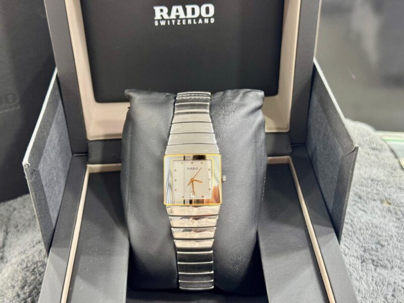 RADO DiaStar Ceramic 152.0332.3 Quartz Swiss Mens - Image 4