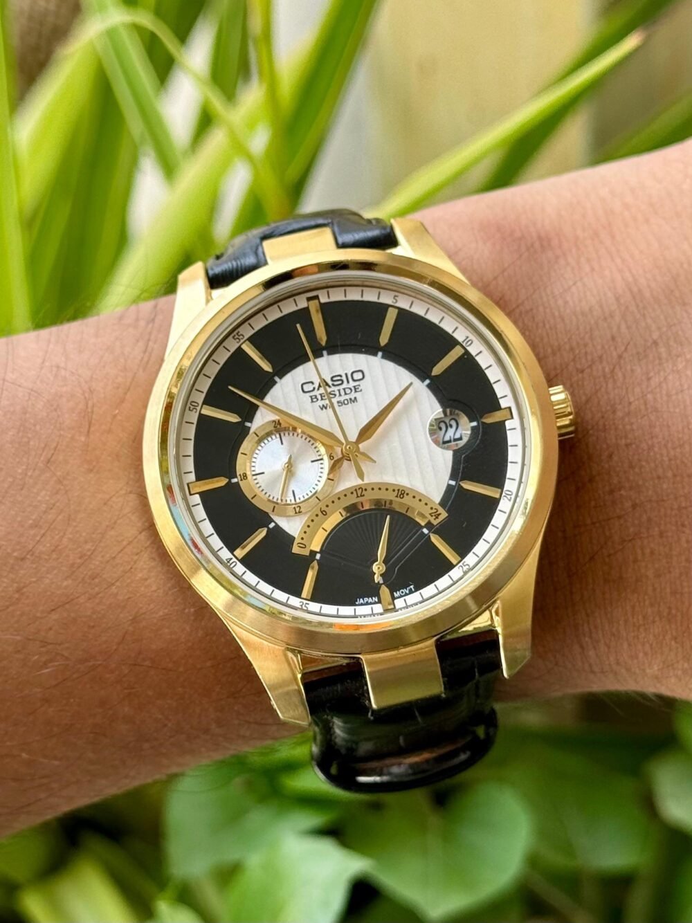 Casio Beside 308l-7 Quartz Mens Japan – photo 2