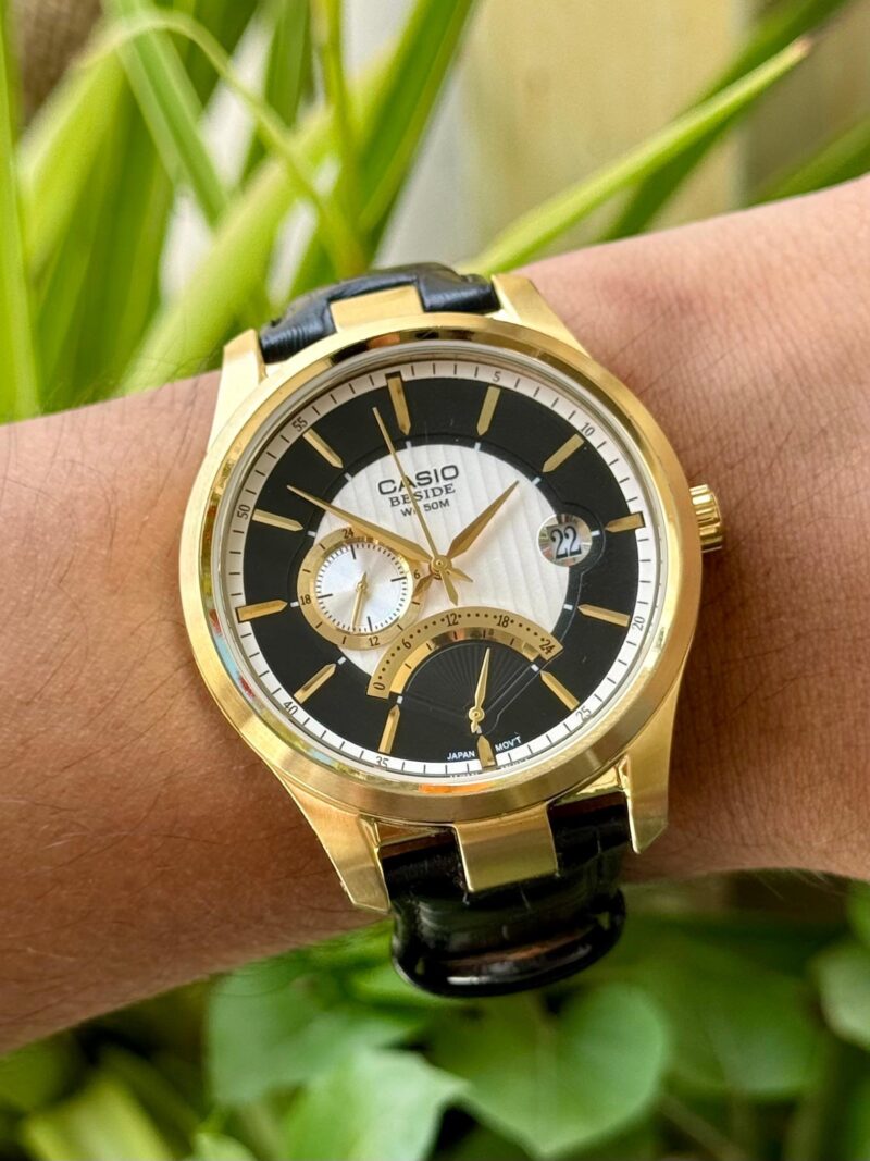 Casio Beside 308l-7 Quartz Mens Japan - Image 2