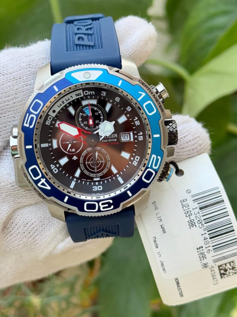 Citizen AquaLand Jaws  BJ2169-88E Japan Mens - Image 2