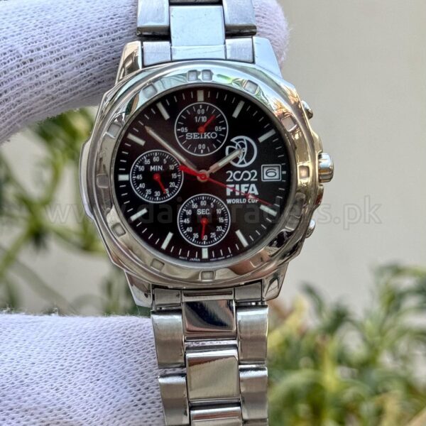 Seiko SKS391p Quartz Japan Mens FiFA Edition