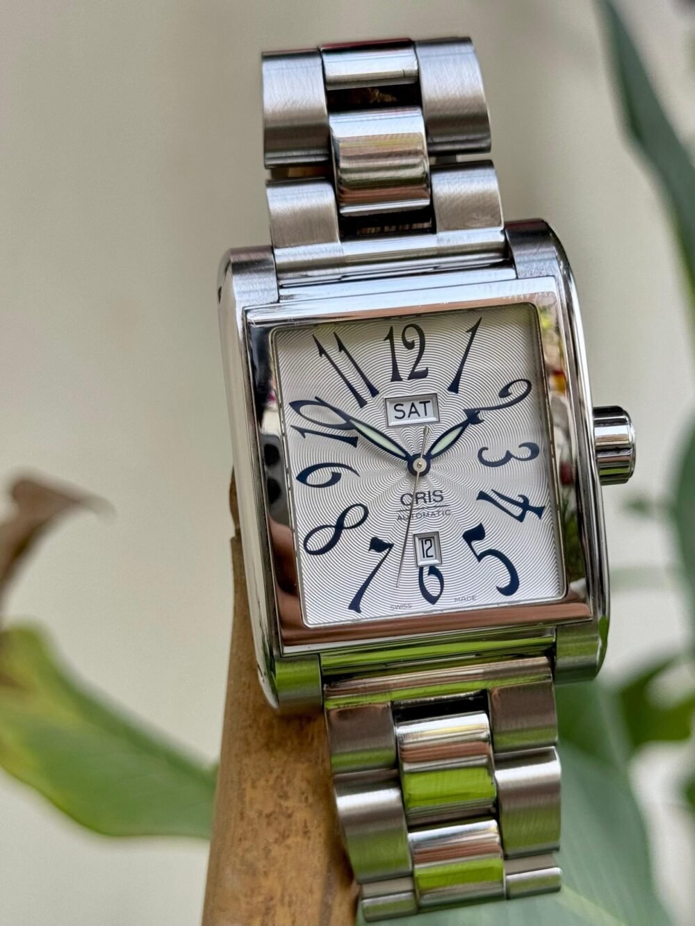 ORIS Recetangular 01-585-7525 Automatic Swiss Mens – photo 2