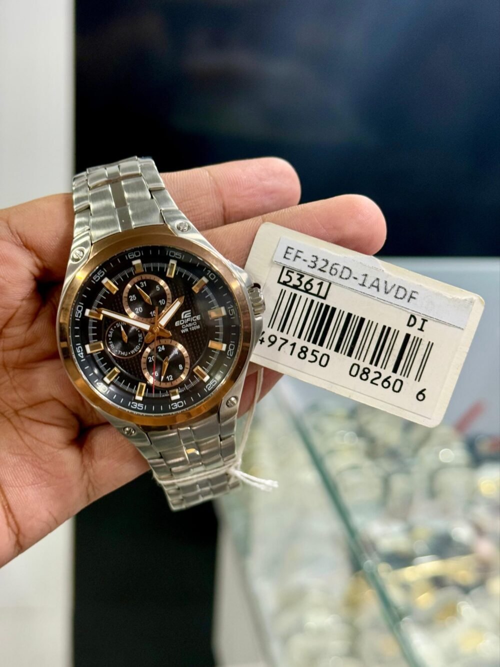 CASIO Edifice EF-326D Quartz Mens – photo 2