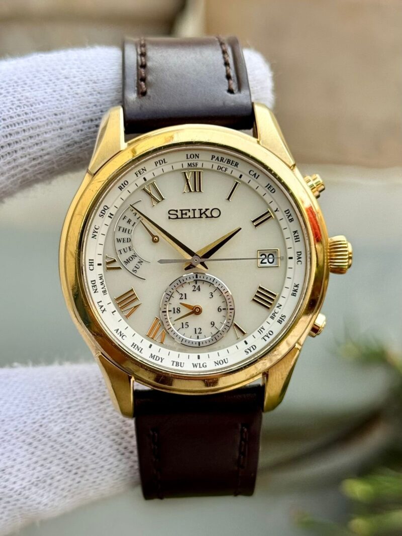 Seiko Brightz SAGA312  Solar Radio Japan Mens