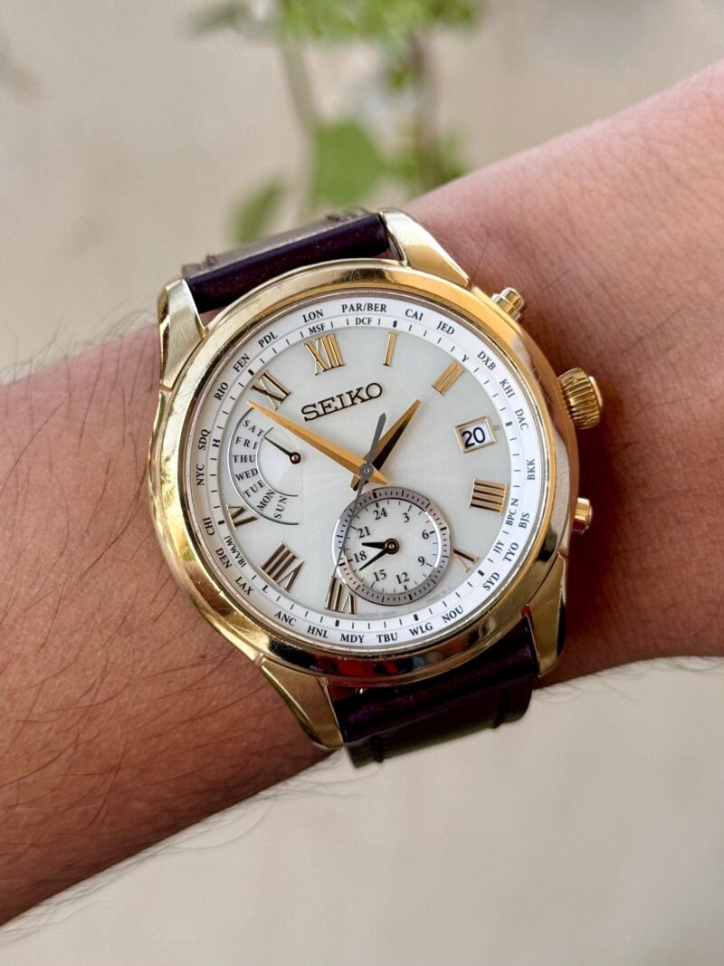 Seiko Brightz SAGA312  Solar Radio Japan Mens - Image 2
