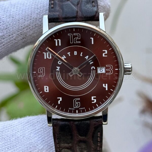 MONTBLANC Summit 7078 Chocolate Dial 39mm Quartz Swiss Mens