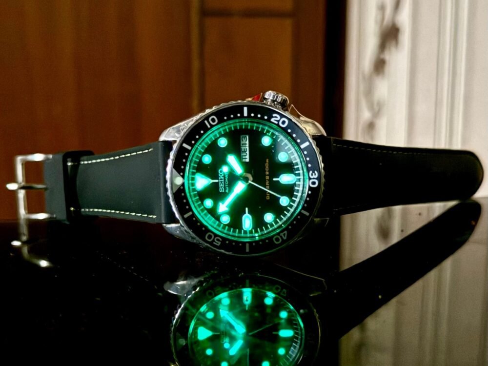 SEIKO Diver 200m SKX007 Black Dial Automatic Japan Mens – photo 2