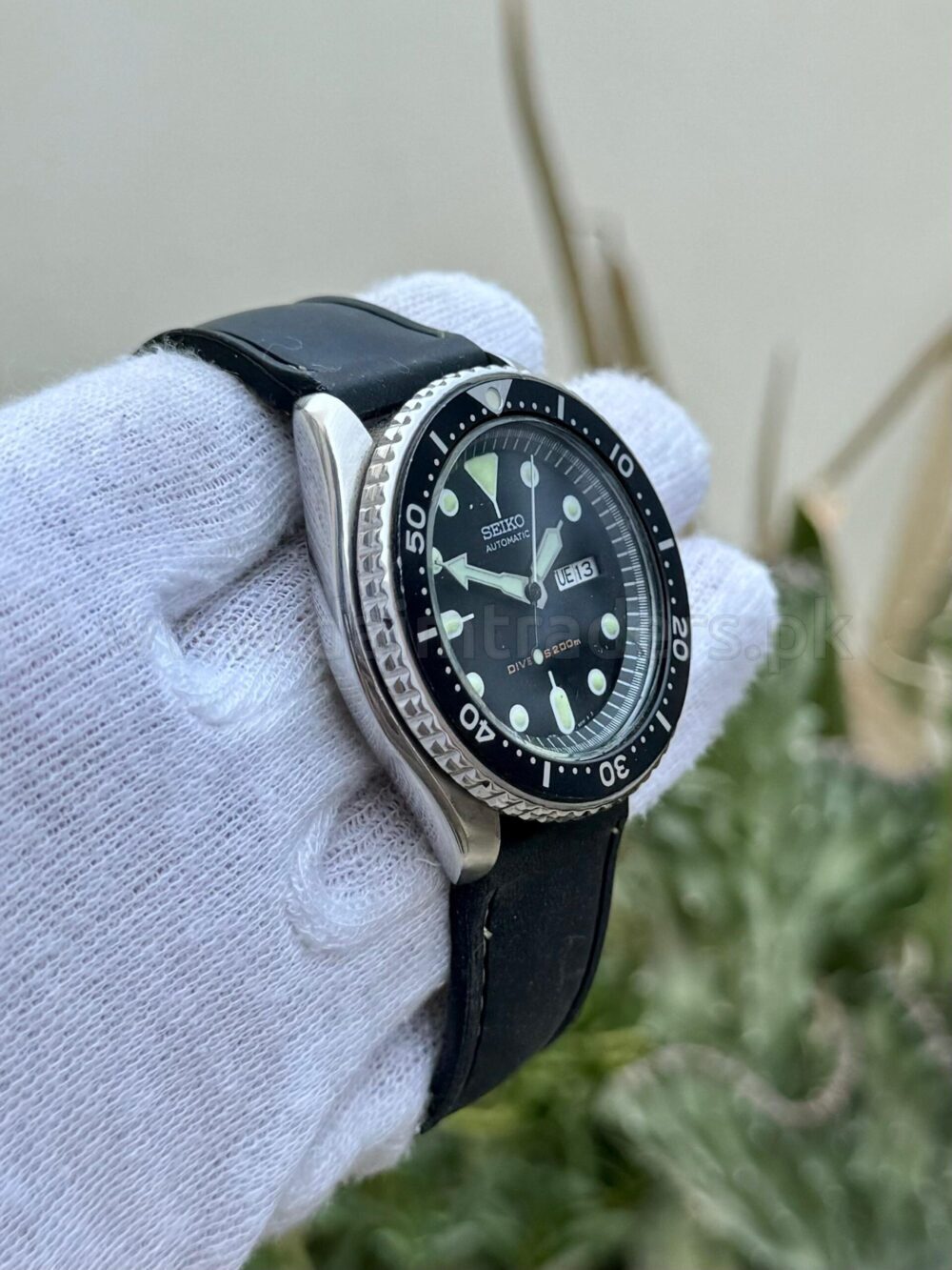 SEIKO Diver 200m SKX007 Black Dial Automatic Japan Mens – photo 3