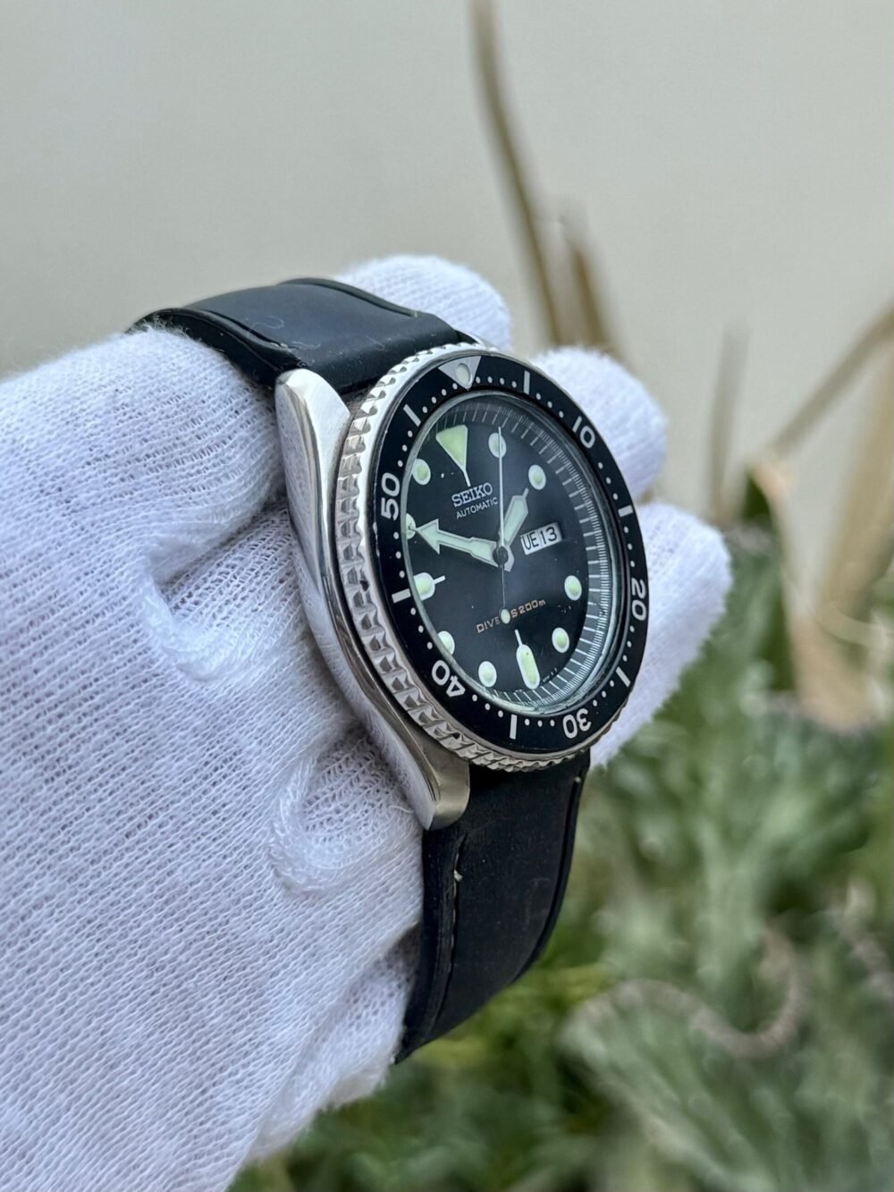 SEIKO Diver 200m SKX007 Black Dial Automatic Japan Mens – photo 3